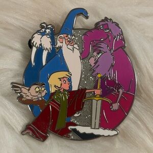Disney The Sword in the Stone Cluster Pin